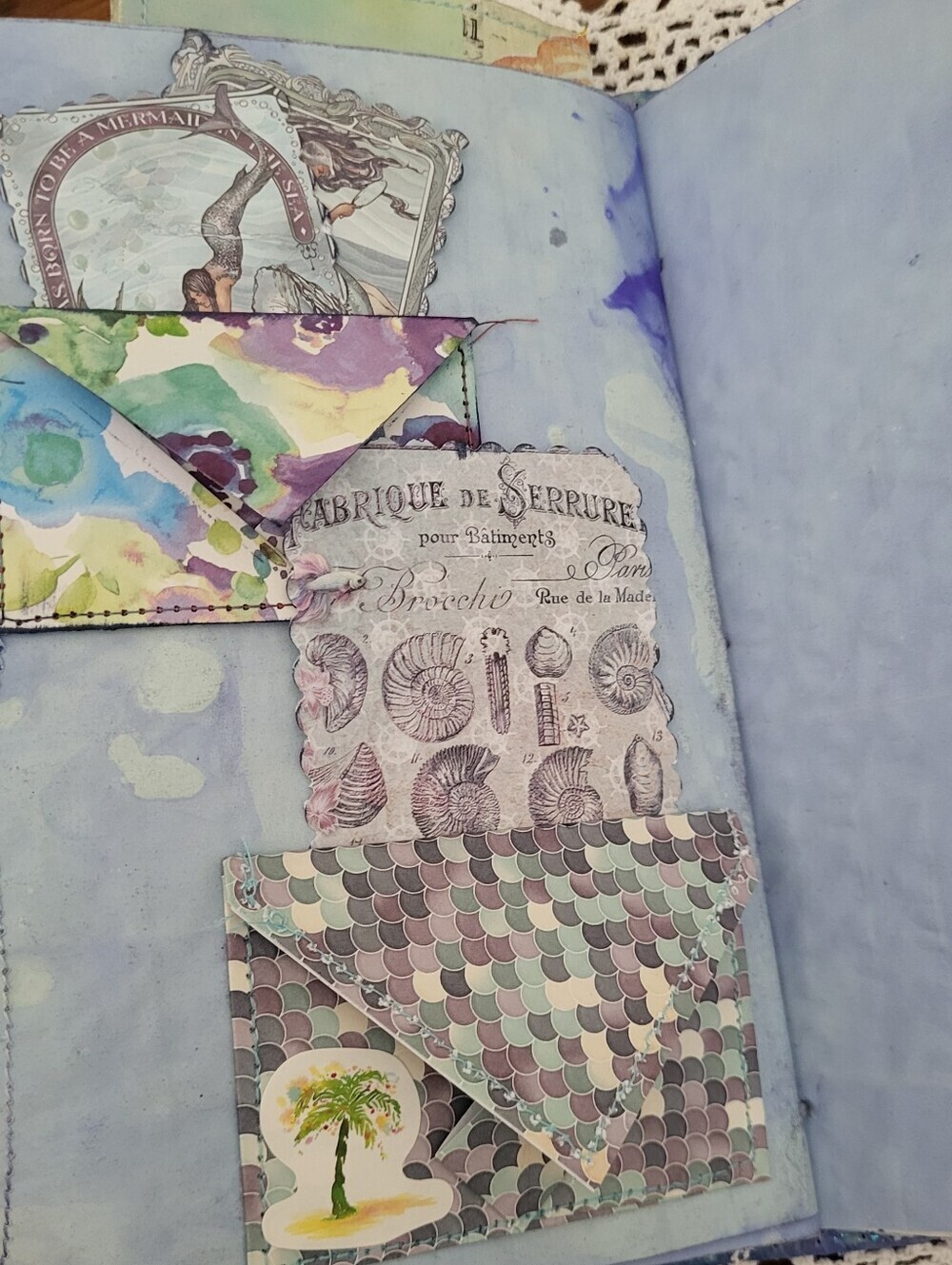 Mermaid Junk Journal - Picture 11 of 17
